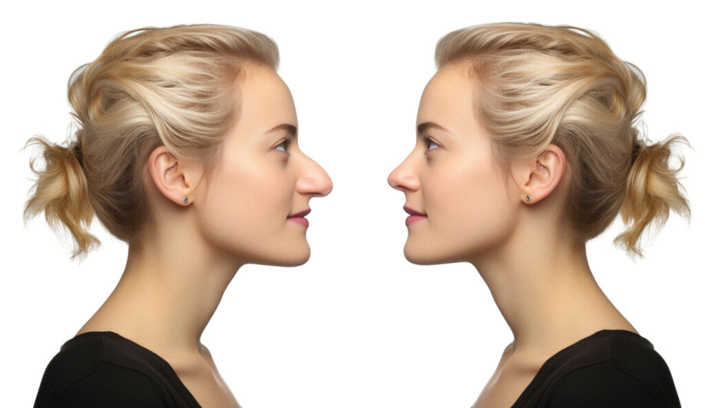 rhinoplasty before after