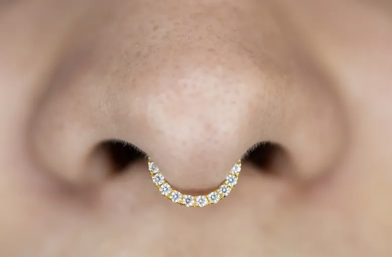 piercing nez femme